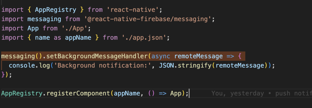 Custom Notification